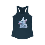 Norwegian Buhund Women's Racerback Tank