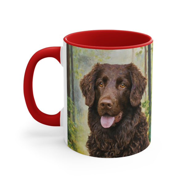 Curly-Coated Retriever 11oz Ceramic Accent Mug
