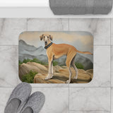 Sloughi - Arabian Greyhound Bathroom Rug Mat