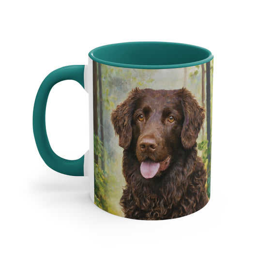 Curly-Coated Retriever 11oz Ceramic Accent Mug