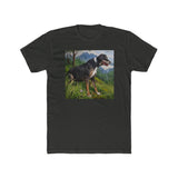 Mountain Cur - Men's Fitted Cotton Crew Tee