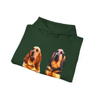 Bloodhounds 'Bear and Bubba' Unisex 50/50 Hoodie