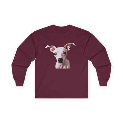 American Hairless Terrier Unisex Cotton Long Sleeve Tee – A Stylish Tribute