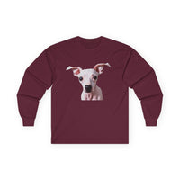 American Hairless Terrier Unisex Cotton Long Sleeve Tee – A Stylish Tribute