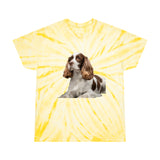 French Spaniel Classic Tie-Dye Tee, Cyclone