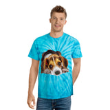 Beagle 'Daisy Mae' Unisex Cotton Tie-Dye Tee, Cyclone