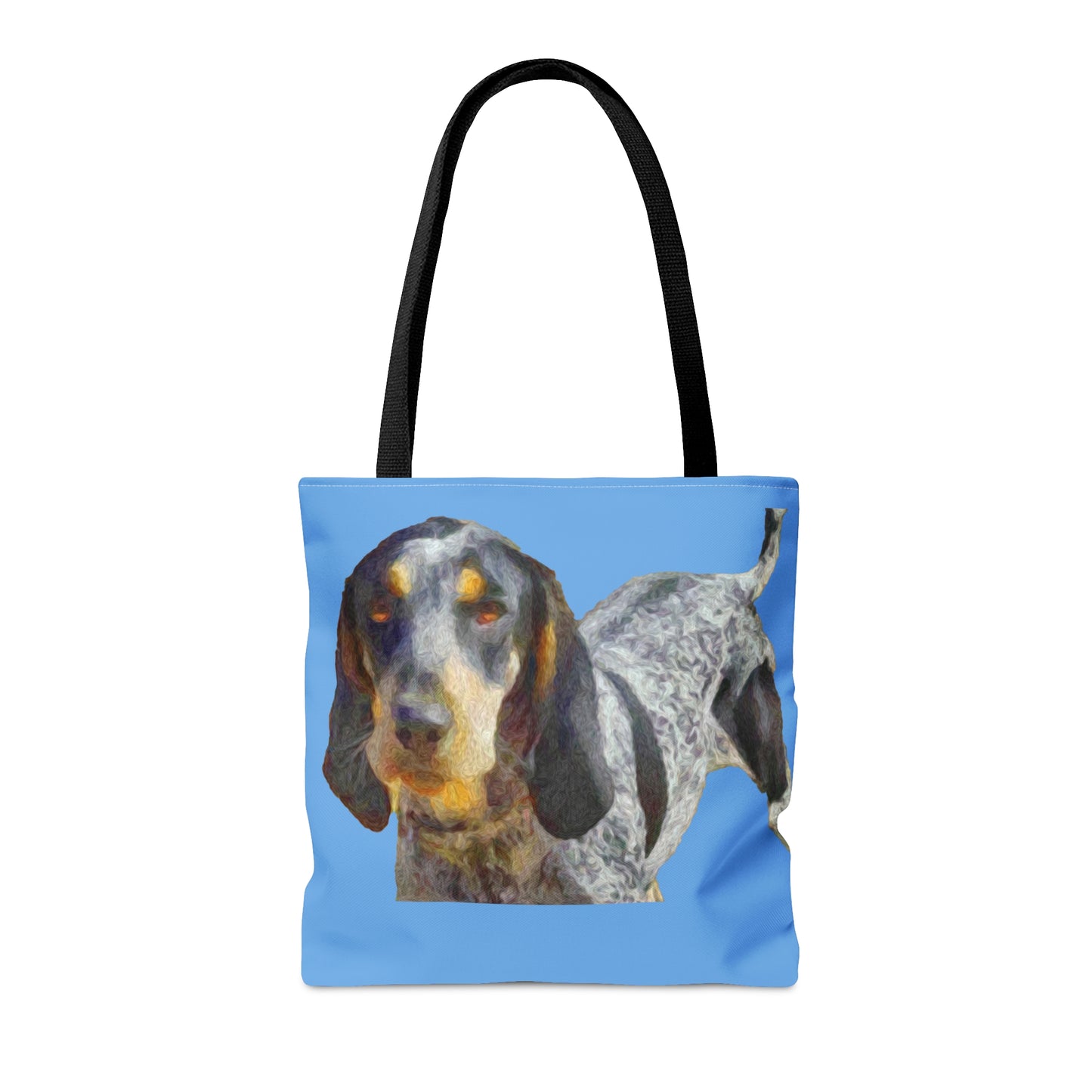 Coonhound Print Beach Tote