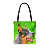 Blue Heeler - Australian Cattle Dog 'Percy' Tote Bag