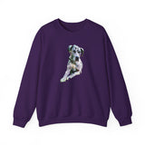 Great Dane 'Leonid' Unisex 50/50 Crewneck Sweatshirt