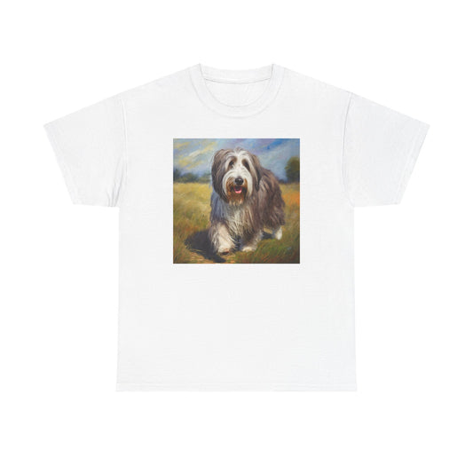 Bearded Collie Heavy Cotton Tee: The Ultimate Dog Lover's Tee