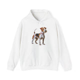 Wire Fox Terrier Unisex 50/50 Hooded Sweatshirt