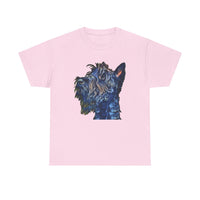 Scottish Terrier 'Scotty' Unisex Heavy Cotton Tee