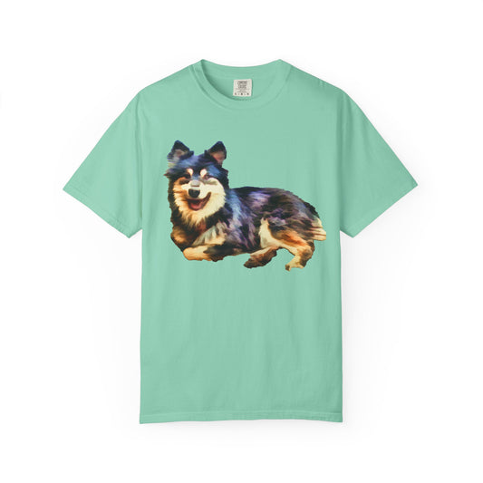 Finnish Lapphund Unisex Relaxed Fit Garment-Dyed T-shirt