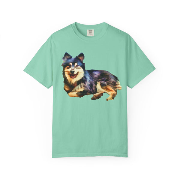 Finnish Lapphund Unisex Relaxed Fit Garment-Dyed T-shirt
