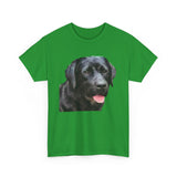 Labrador Retriever 'Rizzo' Unisex Heavy Cotton Tee