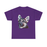 German Shepherd 'Sly' Unisex Heavy Cotton Tee