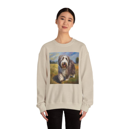 Bearded Collie Charm Crewneck Sweatshirt