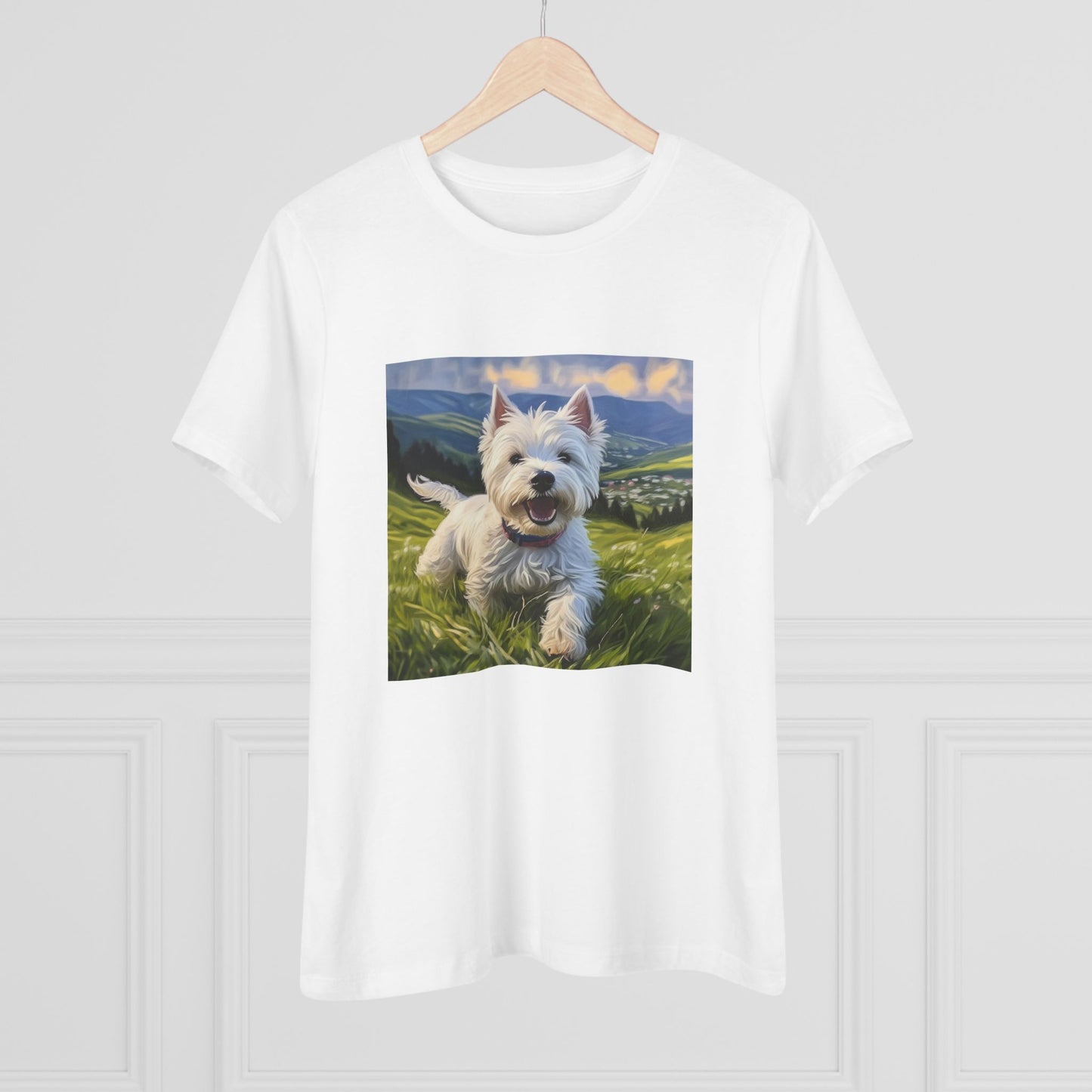 Westie #2 - Women's Relaxed Fit Cotton Tee
