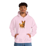 Red Heeler - Australian Cattle Dog #2 - Unisex 50/50 Hooded Sweatshirt