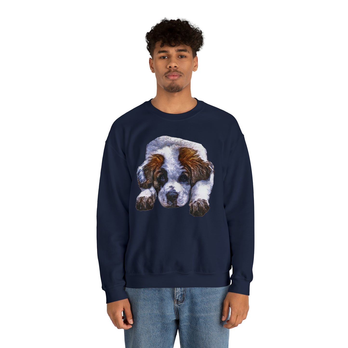 St. Bernard 'Sontuc' - Unisex 50/50 Crewneck Sweatshirt
