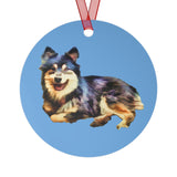 Finnish Lapphund Metal Ornaments