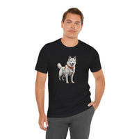 Yakutian Laika - Unisex Jersey Short Sleeve Tee