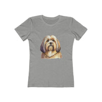 Lhasa Apso - Women's Slim Fit 100% Ringspun Cotton Tee