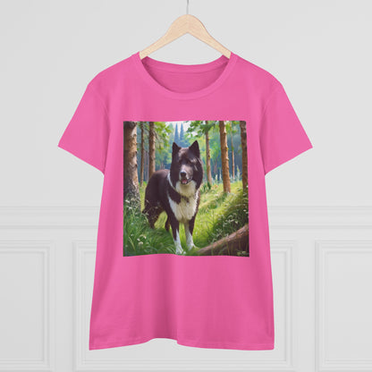 Karelian Bear Dog Women's Midweight Cotton Tee