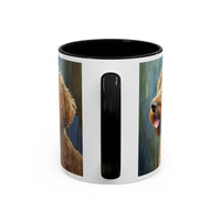 Labradoodle  =- Ceramic Accent Mug - 2 Sizes