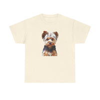 Yorkshire Terrier - Yorkie 'Lupis' Unisex Heavy Cotton Tee