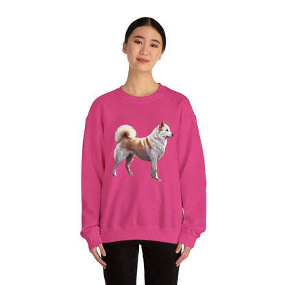 Kishu Ken Unisex 50/50 Crewneck Sweatshirt