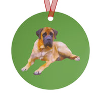 Mastiff Metal Ornaments