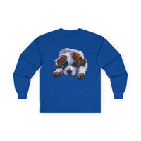 St. Bernard 'Son'Tuc' Unisex Cotton Long Sleeve Tee