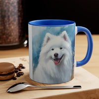 Samoyed 11oz Ceramic Accent Mug