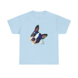 Boston Terrier 'Skipper' Unisex Heavy Cotton Tee