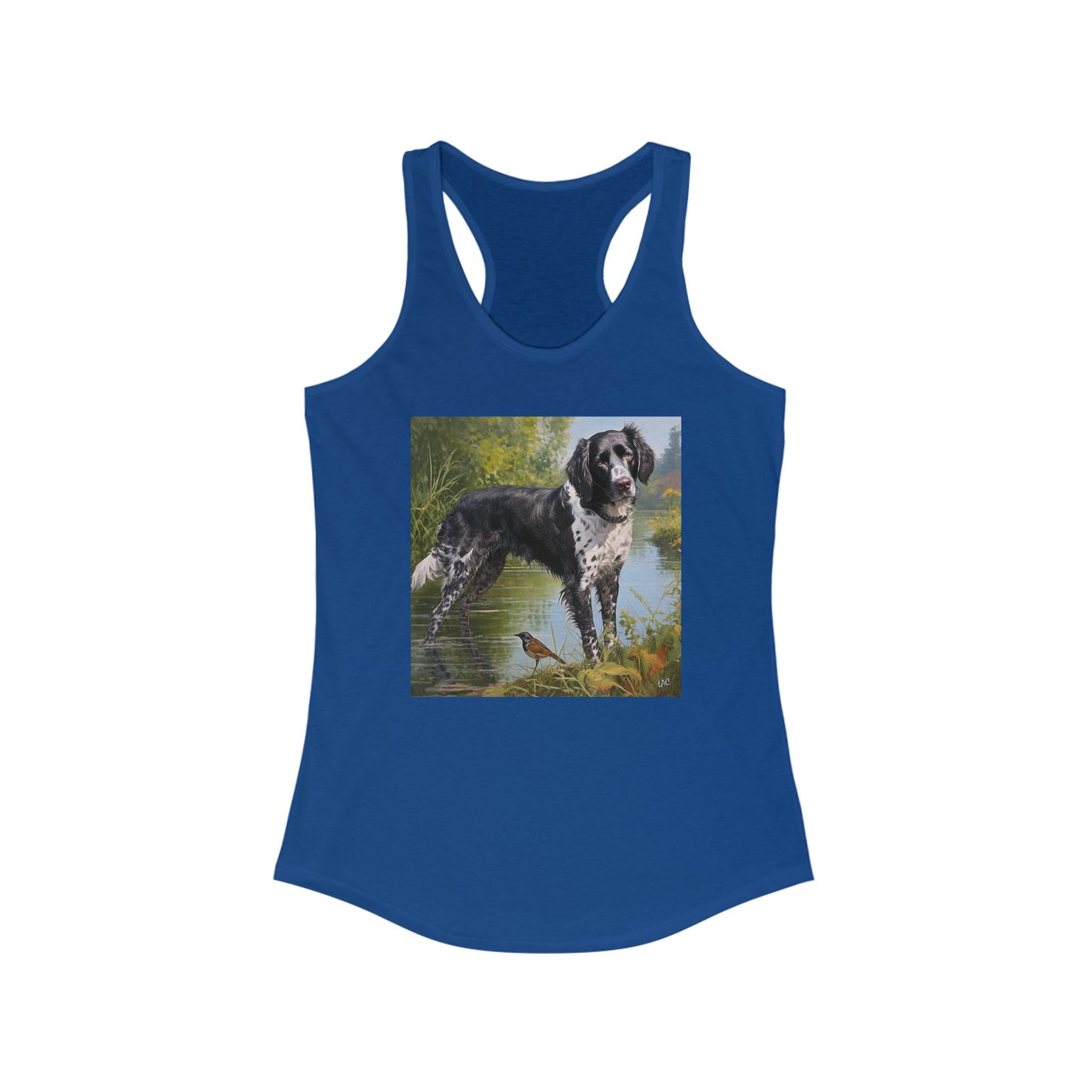 Large Munsterlander Women's Classic Racerback Tank