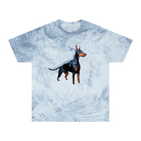 Doberman Pinscher Unisex Color Blast T-Shirt