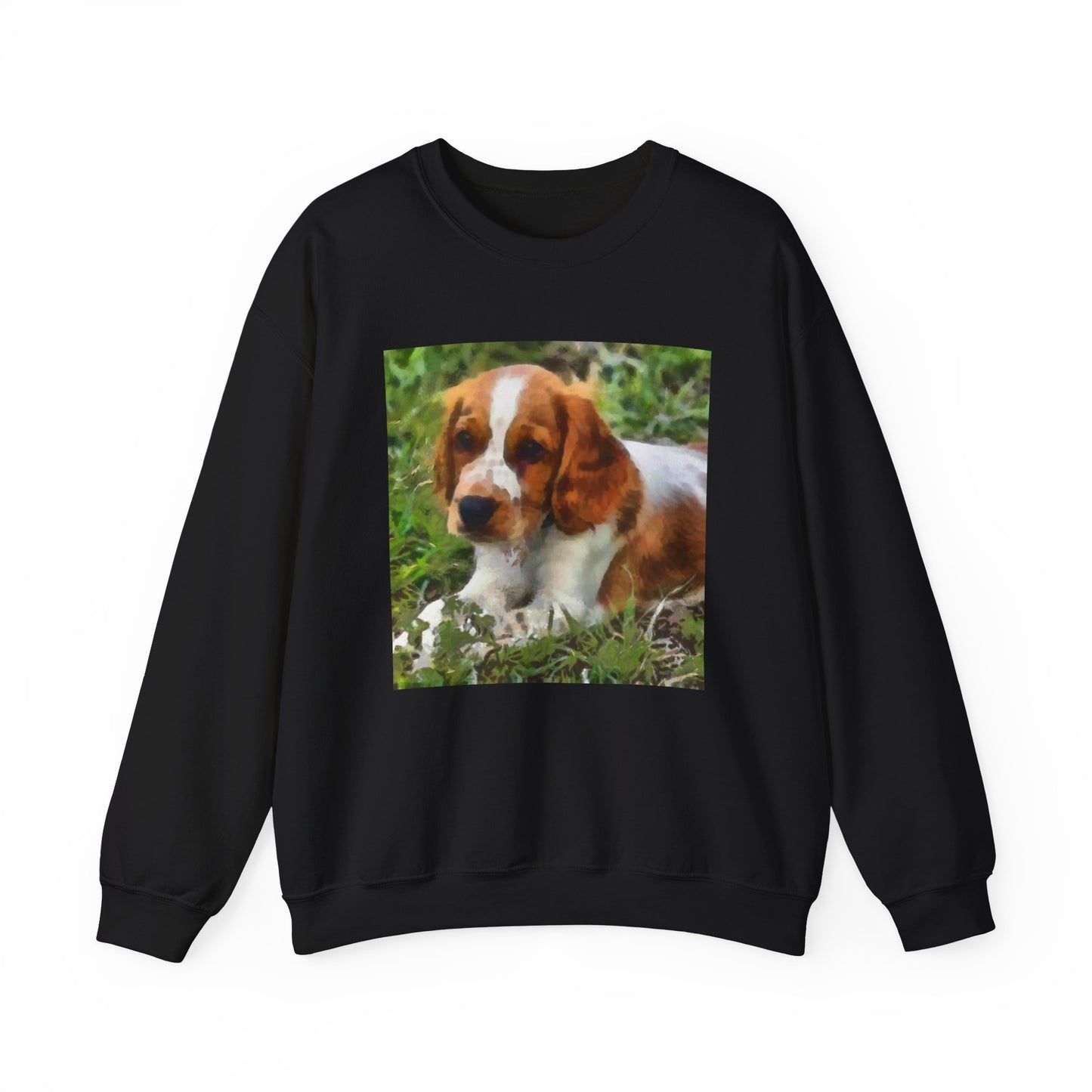 Welsh Springer Spaniel Unisex 50/50  Crewneck Sweatshirt