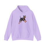 Manchester Terrier Unisex 50/50 Hooded Sweatshirt
