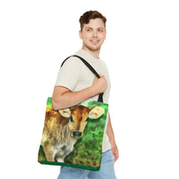 Jersey Calf  Tote Bag