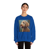 Labradoodle 50/50 Crewneck Sweatshirt