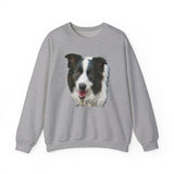 Border Collie 'Archie' Unisex 50/50 Crewneck Sweatshirt