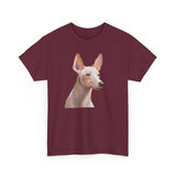 Xoloitzcuintli 'Mexican Hairless' Unisex Heavy Cotton Tee