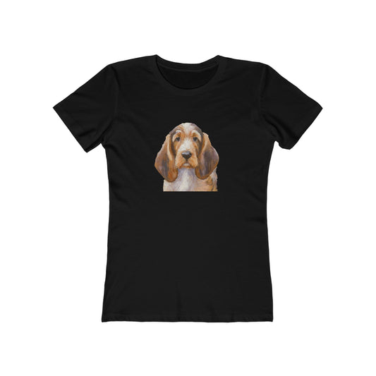 Basset Fauve de Bretagne  Slim Fitted  Women's Ringspun Cotton Tee