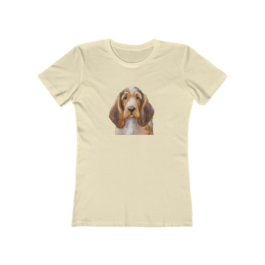 Basset Fauve de Bretagne  Slim Fitted  Women's Ringspun Cotton Tee