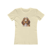 Basset Fauve de Bretagne  Slim Fitted  Women's Ringspun Cotton Tee