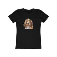 Basset Fauve de Bretagne  Slim Fitted  Women's Ringspun Cotton Tee