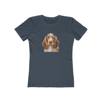 Basset Fauve de Bretagne  Slim Fitted  Women's Ringspun Cotton Tee