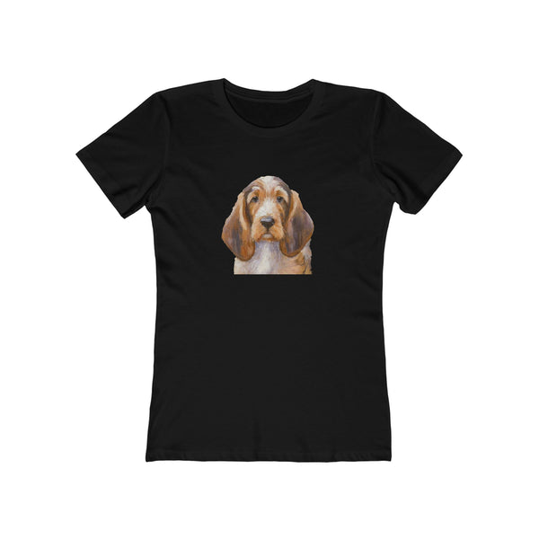 Basset Fauve de Bretagne  Slim Fitted  Women's Ringspun Cotton Tee