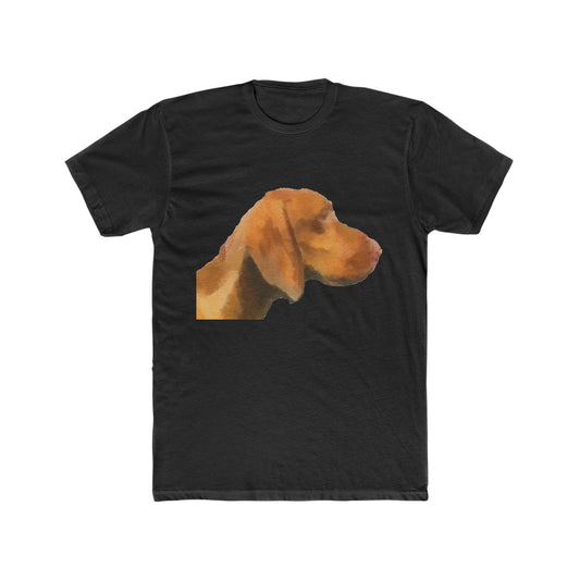 Vizsla 'Bela' --  Men's Fitted Cotton Crew Tee